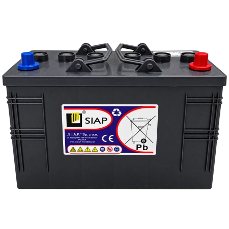 Akumulator trakcyjny żelowy SIAP 6 GEL 85 12V 100Ah C20